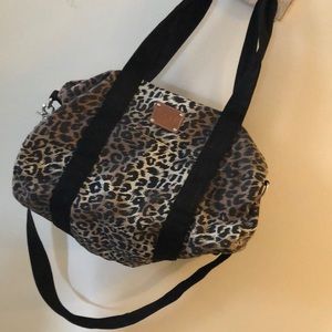 Leopard print pink vs bag-great condition
